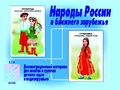 Демонстрационный материал "Народы России"