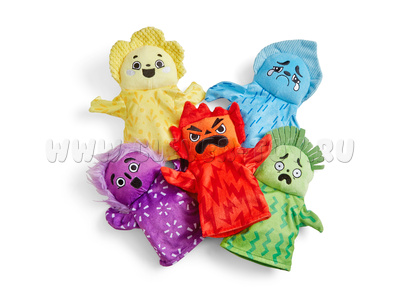 Куклы-перчатки на руку "Семейка эмоций"