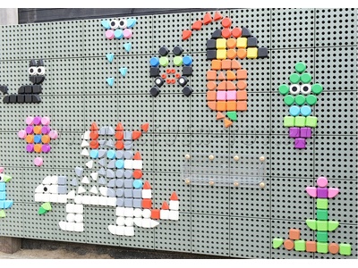 STEM Геометрические колышки, 256 шт (8 цв) набор №2