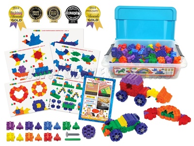 Конструктор Morphun Junior Starter Rainbow 185 Set «ПРОектирование Радуга», 185 деталей