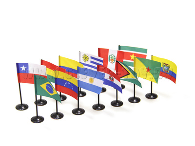 Флаги стран Южной Америки